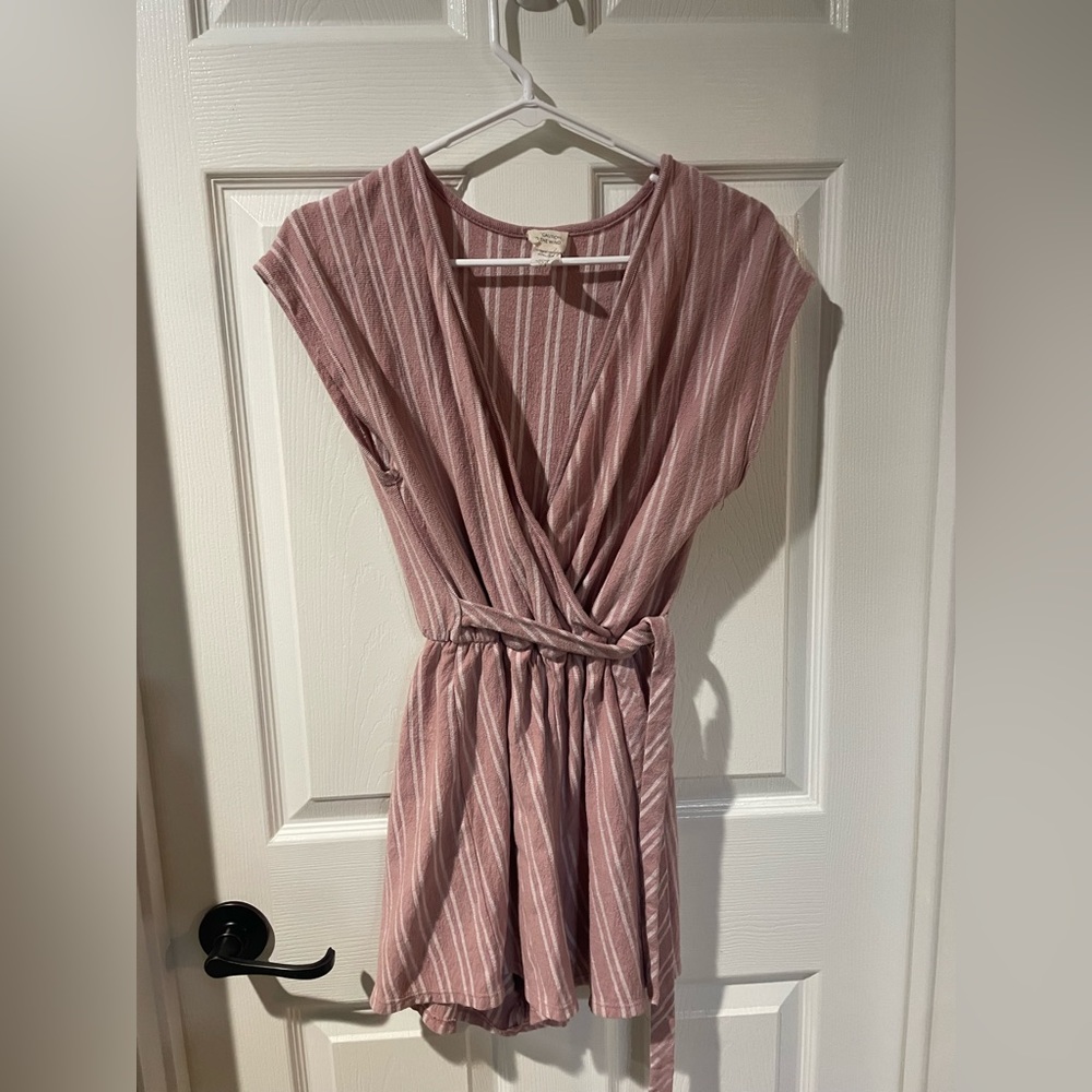 Pink romper